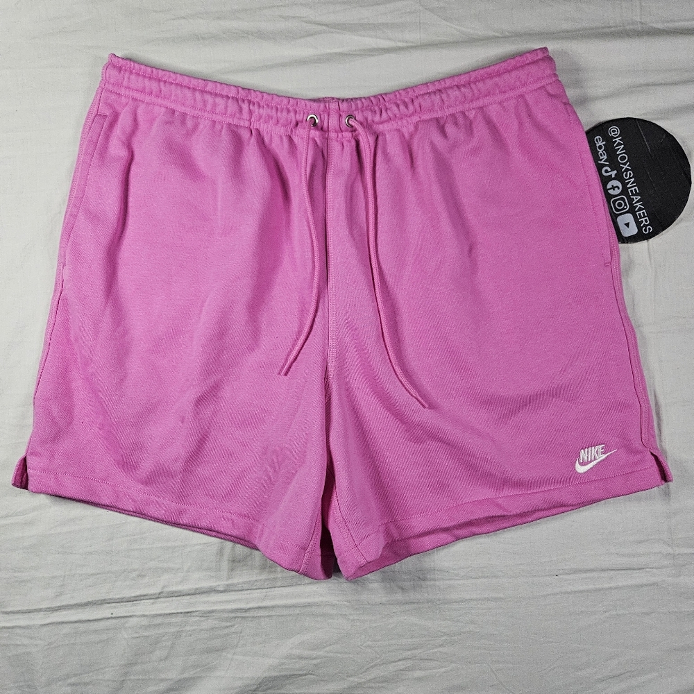 Nike Athletic Shorts Pink Standard Above Knee FN3520-365 Men's Size Large - Picture 1 of 7